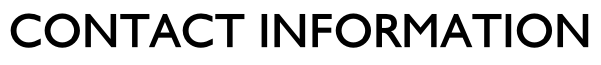 Contact information